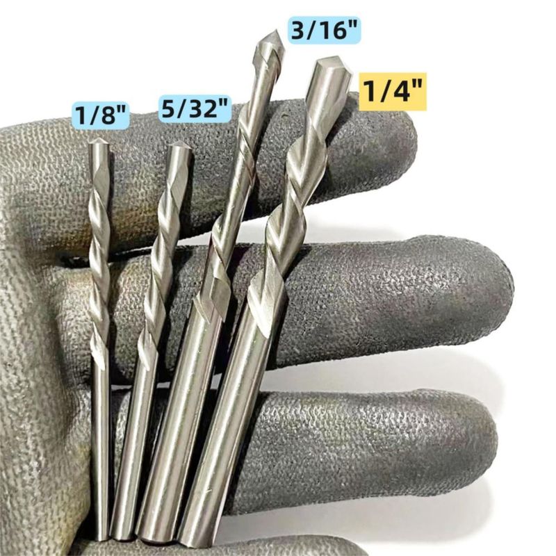 Brocas JFOGO 1/4 pulgada Pack de 12 HSS65