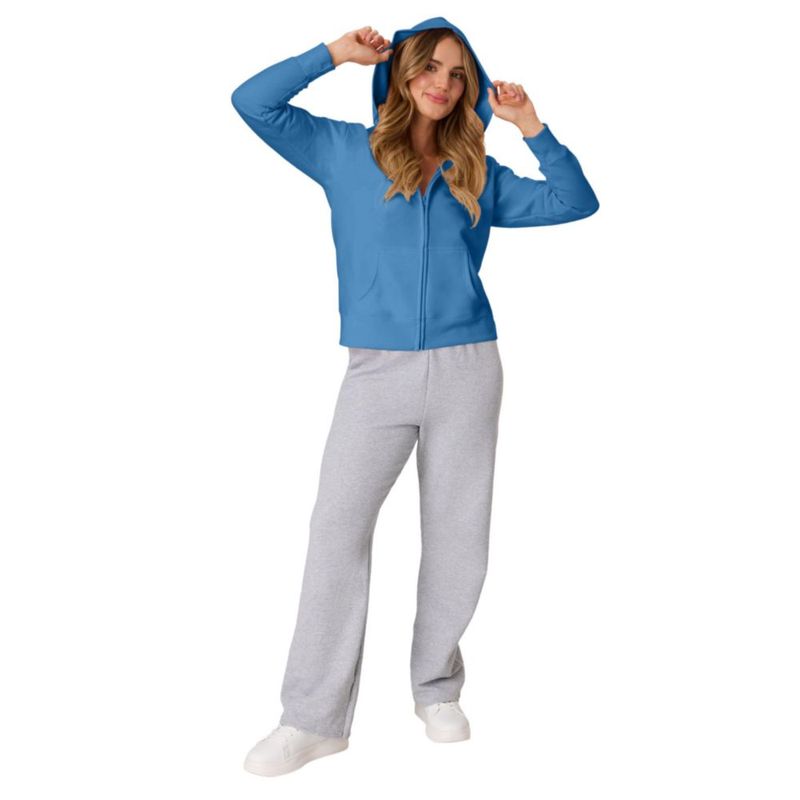 Sudadera Hanes EcoSmart de felpa con cremallera completa