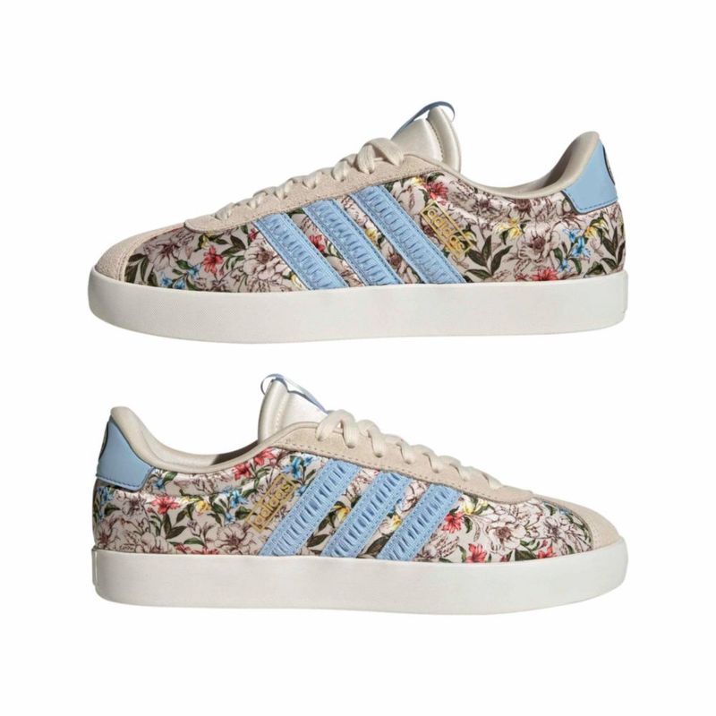 Zapatillas adidas VL Court 3.0 Ecru Tint/Cielo/Off White talla 6
