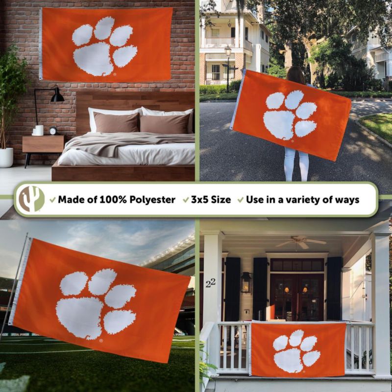 Bandera Desert Cactus 91 cm Clemson University CU