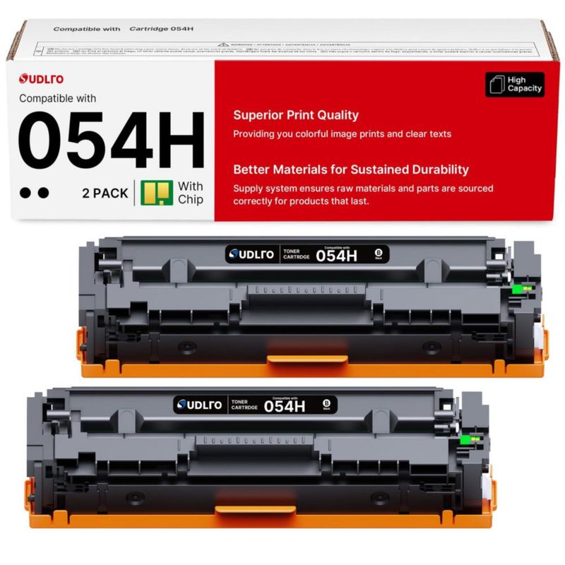 Tóner SUDLTO 054H negro 2 unidades para Canon MF642Cdw