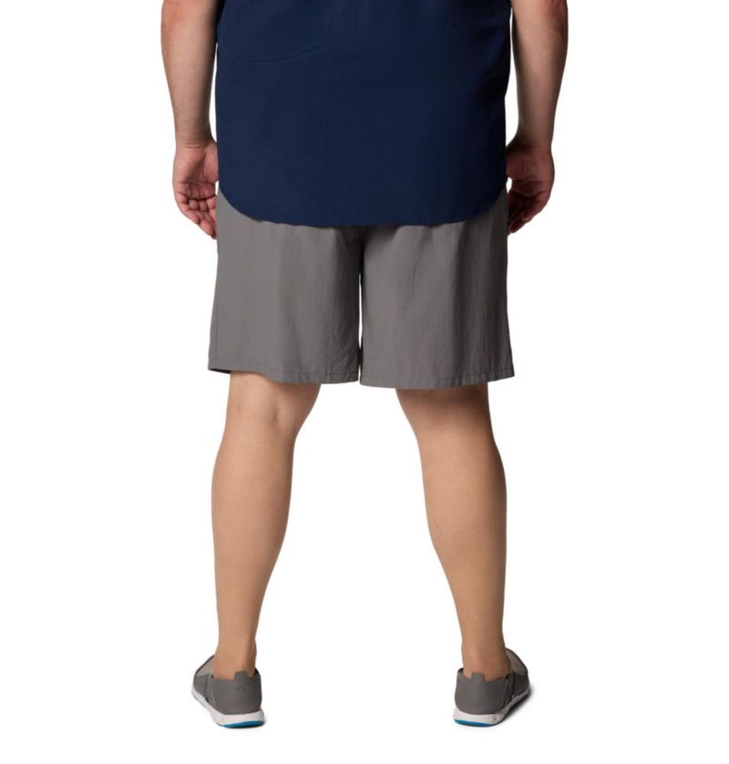 Shorts de baño Columbia PFG Backcast IV gris de secado rápido