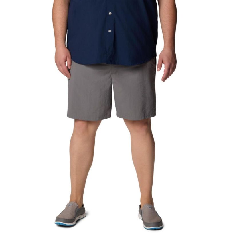 Shorts de baño Columbia PFG Backcast IV gris de secado rápido