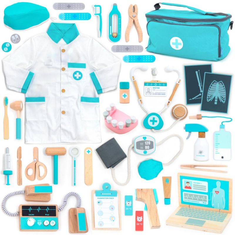 Set de juego de doctor UMU de 37 piezas – Kit médico para niños