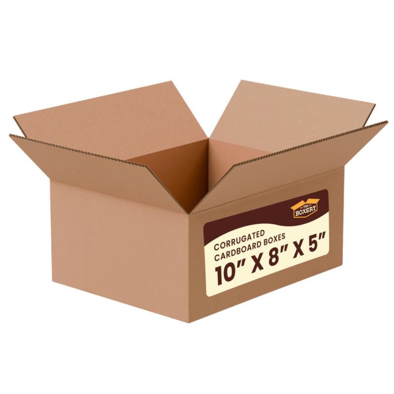 Caja de envío The Boxery 25 x 20 x 13 cm paquete de 25