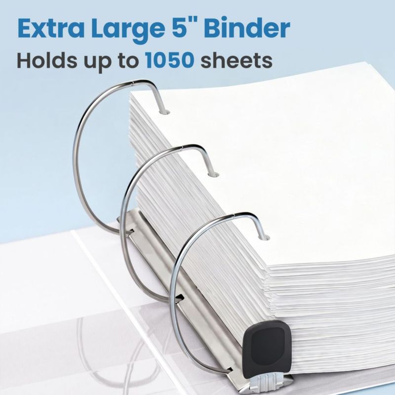 Carpeta SUNEE 13 cm 3 anillas blanca (1 unidad)