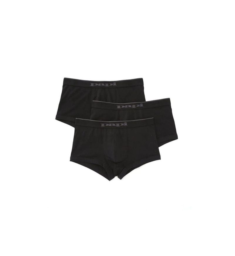 Boxer tipo trunk brasileño sólido – Pack de 3 de Papi