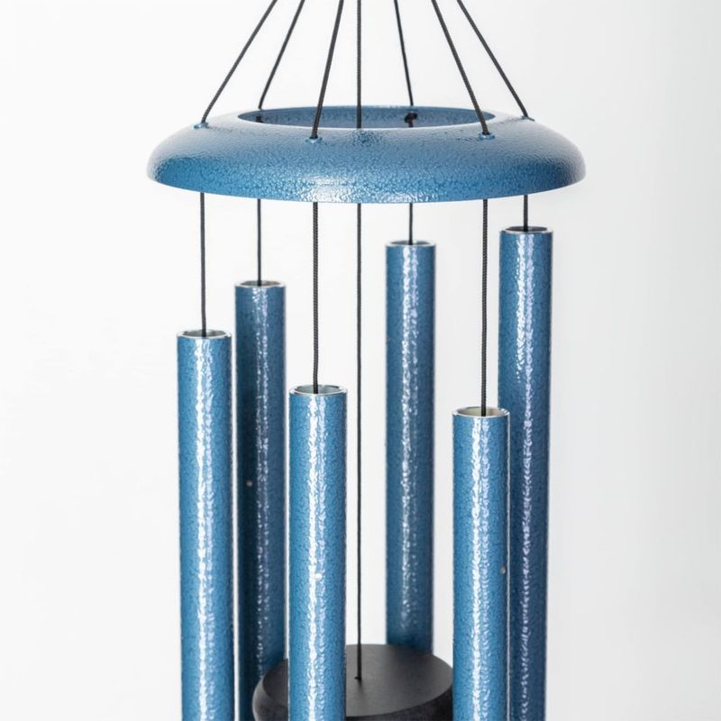 Campanario de Viento Corinthian Bells 76 cm Azul Celeste de Aluminio