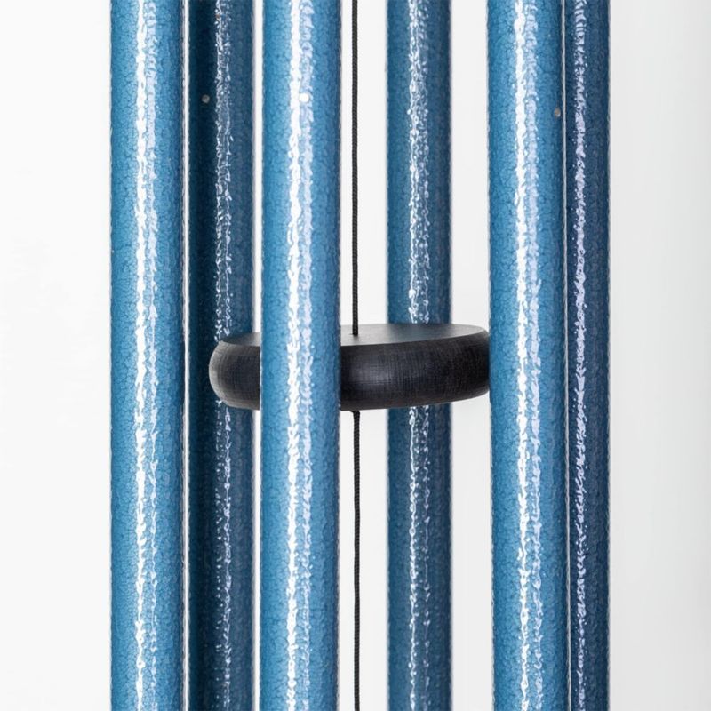 Campanario de Viento Corinthian Bells 76 cm Azul Celeste de Aluminio