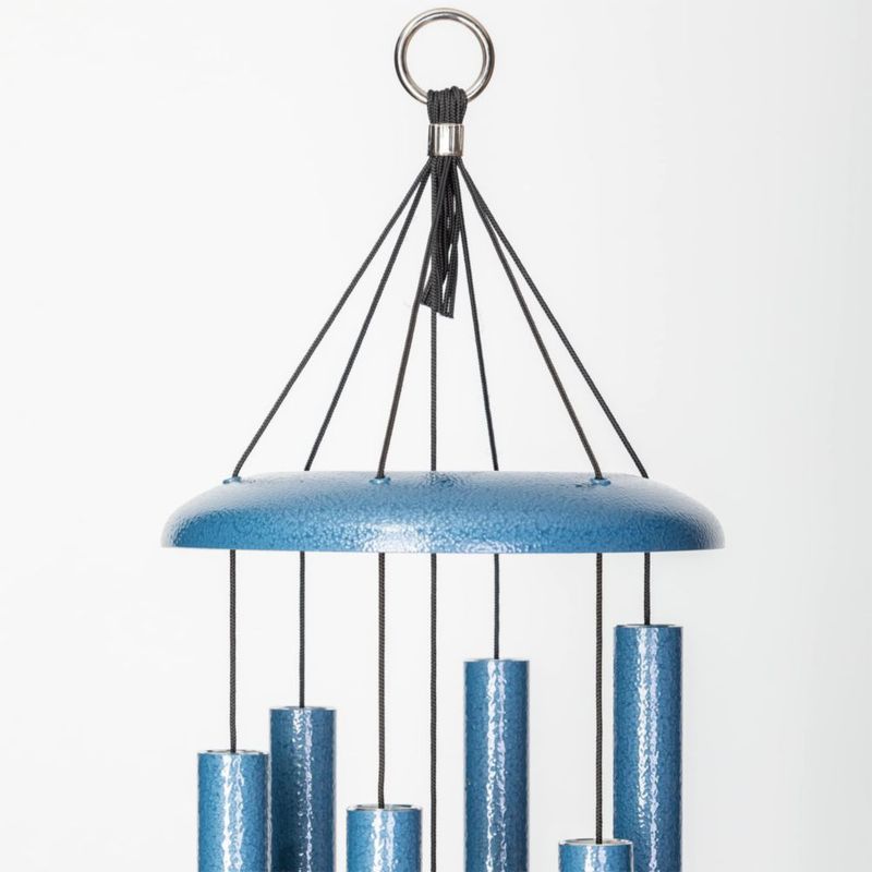 Campanario de Viento Corinthian Bells 76 cm Azul Celeste de Aluminio