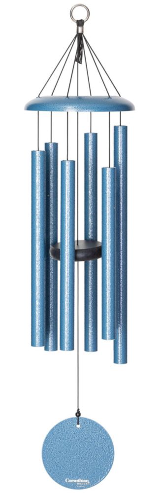 Campanario de Viento Corinthian Bells 76 cm Azul Celeste de Aluminio