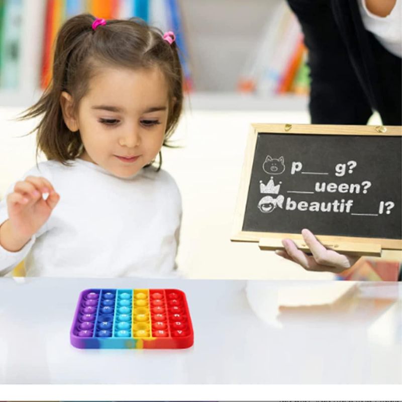 Juguete Antiestrés AK-SHIP 125 cm Letras y Números Arcoíris