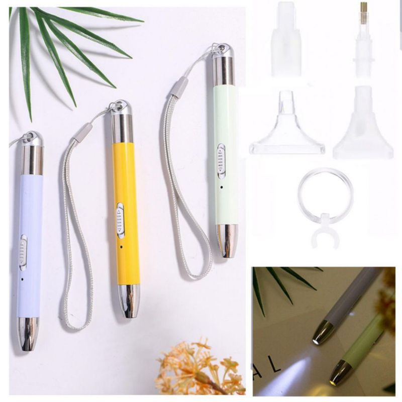 Pluma de taladro ARTopet recargable por USB con 6 puntas y lupa