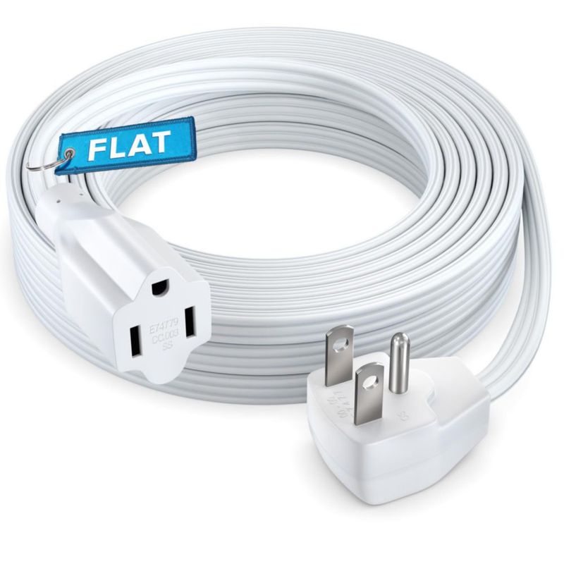 Cable de extensión Maximm 9 m 14/3 AWG con enchufe plano de una toma