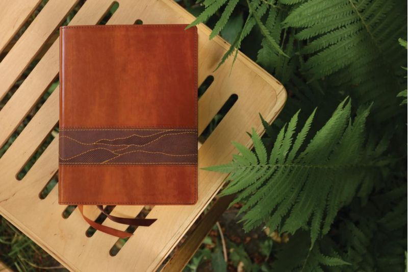 Biblia Zondervan NVI para Hombres con Cubierta de Cuero Suave Marrón