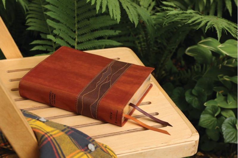Biblia Zondervan NVI para Hombres con Cubierta de Cuero Suave Marrón