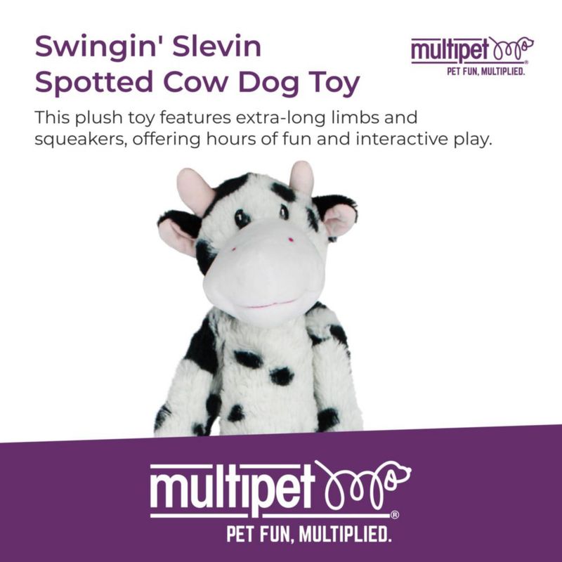 Peluche para Perro Multipet 69 cm Blanco con 5 Silbatos