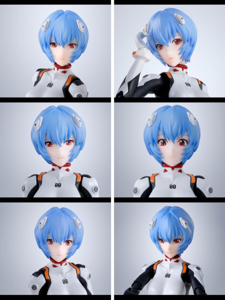 Figura de acción TAMASHII NATIONS Rei Ayanami S.H.Figuarts