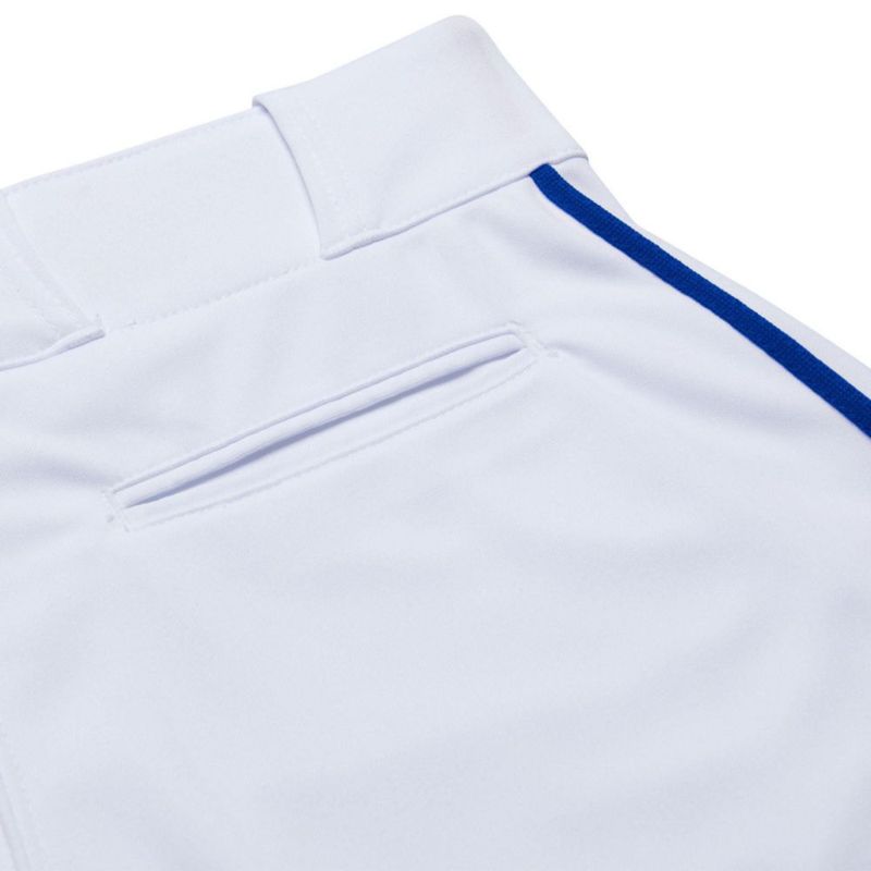 Pantalones de béisbol estilo knickers CHAMPRO Juvenil Mediano Blanco/Azul Royal