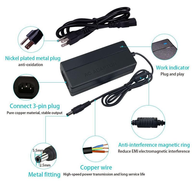 Fuente de alimentación Snsnlent 48V 3A 144W 100-240V