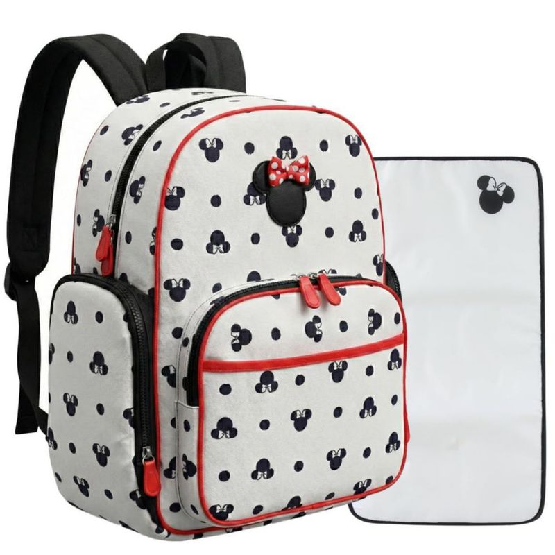 Mochila Bolsa de Pañales Disney Mickey para Bebé con Cambiador