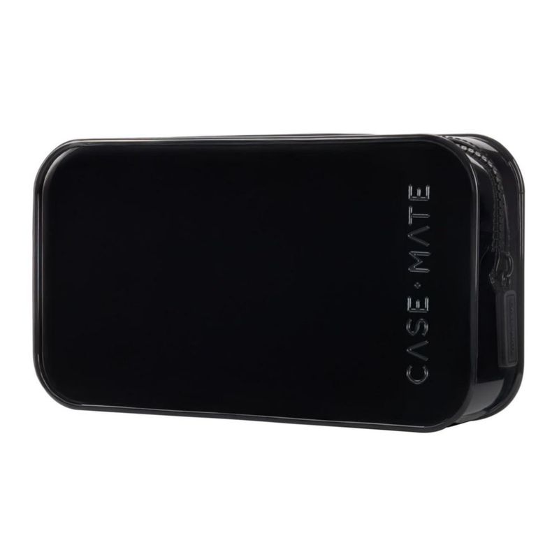 Neceser de Maquillaje Case-Mate 23x13x6 cm Impermeable Negro Medianoche