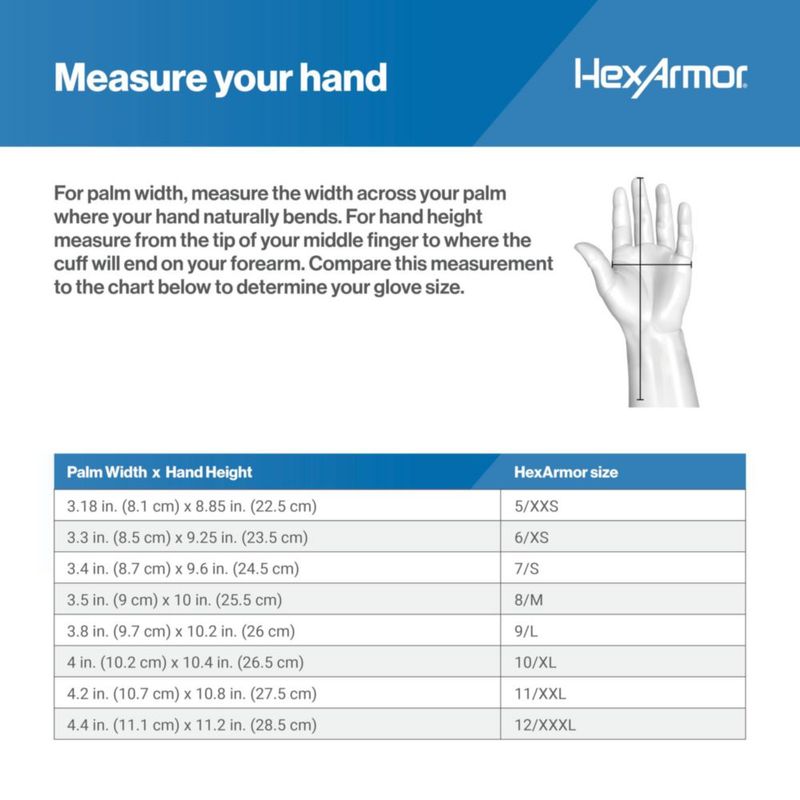 Guantes HexArmor Helix 3014IMP ANSI A6 Corte XL