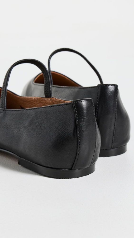 Bailarinas Madewell Greta Negro Intenso Talla 9 EE. UU.
