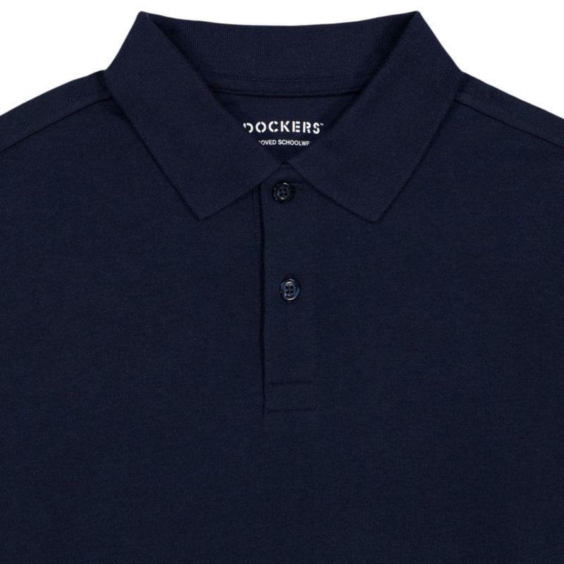 Pack de 2 polos DOCKERS azul marino talla 8