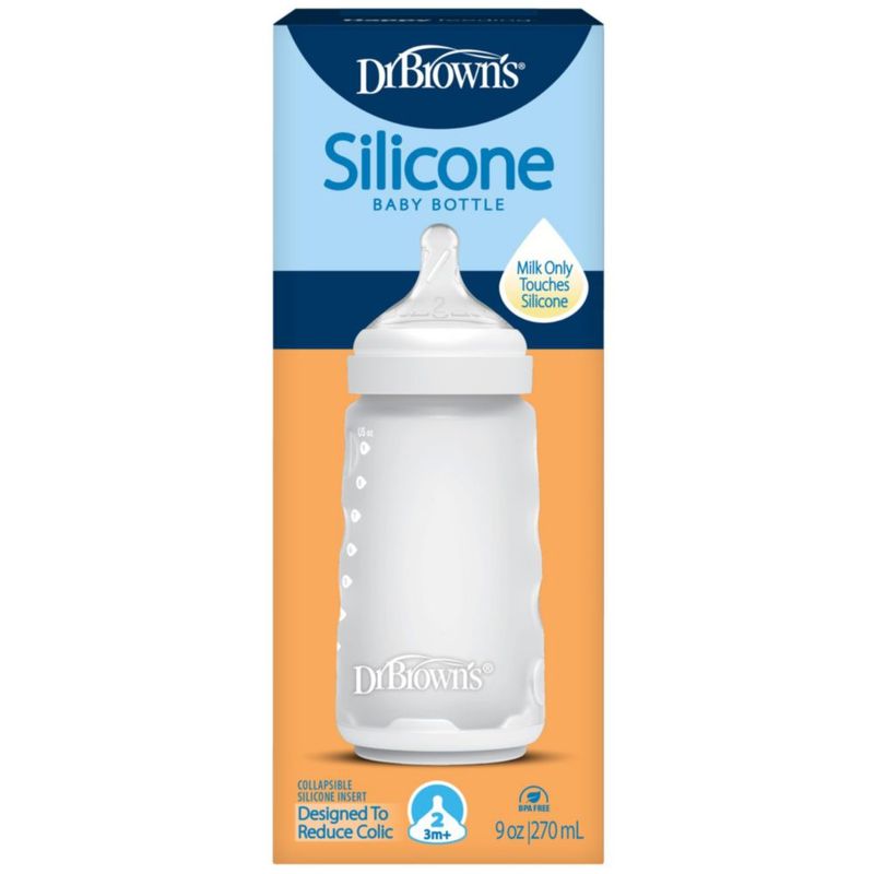 Biberón Dr. Brown's 270 ml Tetina nivel 2 (3 meses+)