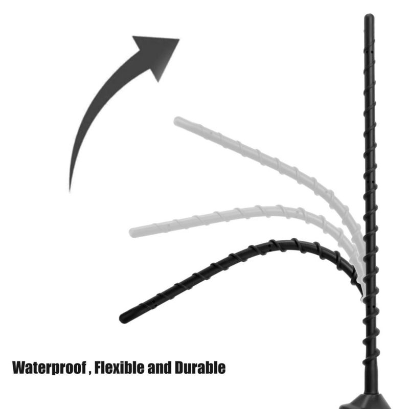 Antena VOFONO 33 cm Espiral de Caucho – Pack de 2