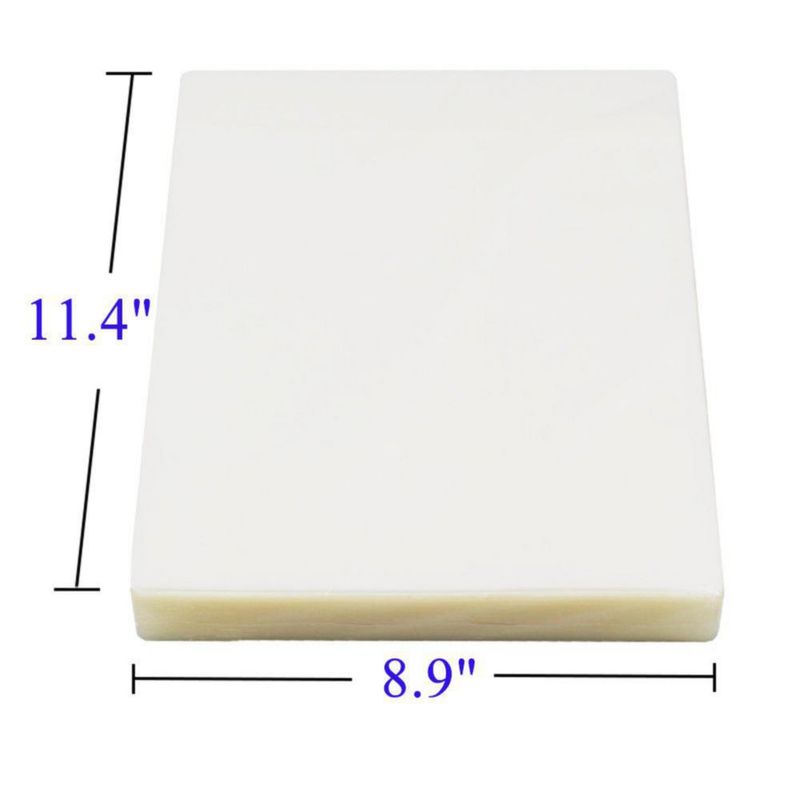 Bolsas de laminado térmico Immuson 23 × 29 cm Pack de 100 transparentes