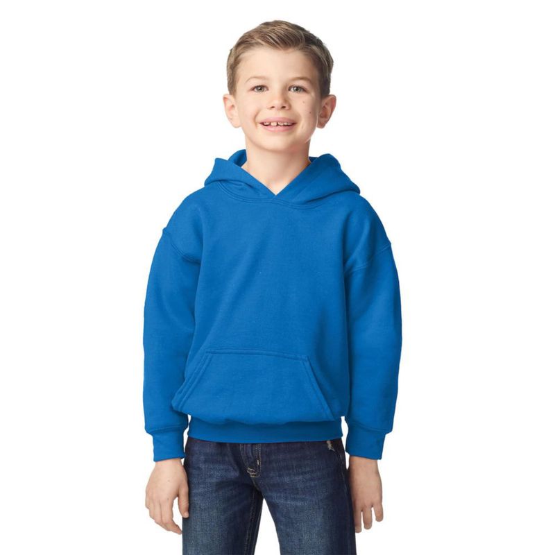 Sudadera con capucha Gildan G18500B Azul Real X-Large