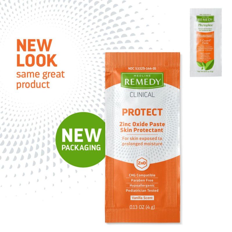 Protector Cutáneo Medline Remedy 4 ml Vainilla - Pack de 144