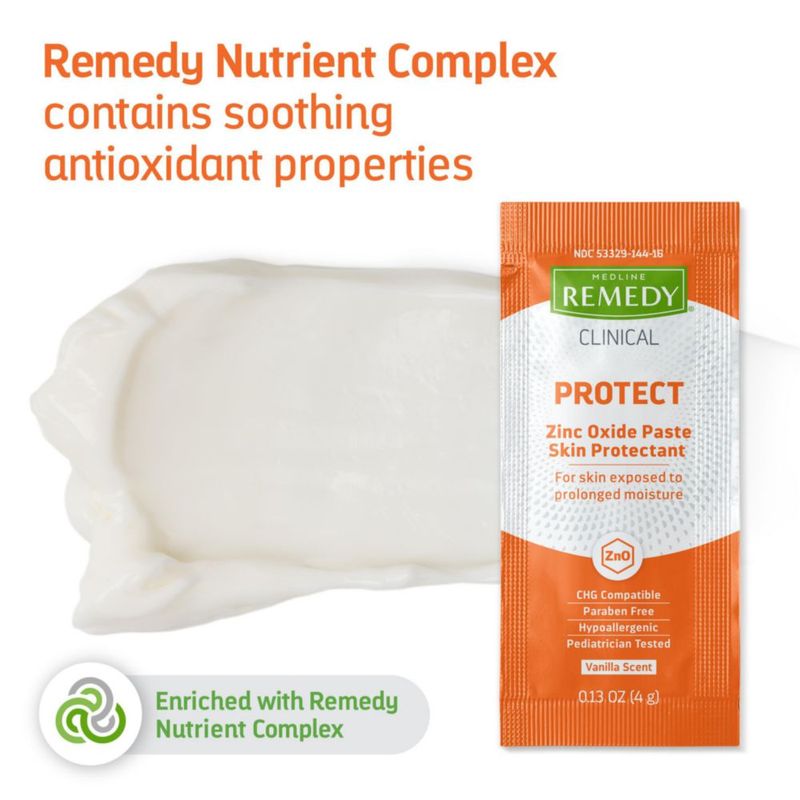 Protector Cutáneo Medline Remedy 4 ml Vainilla - Pack de 144