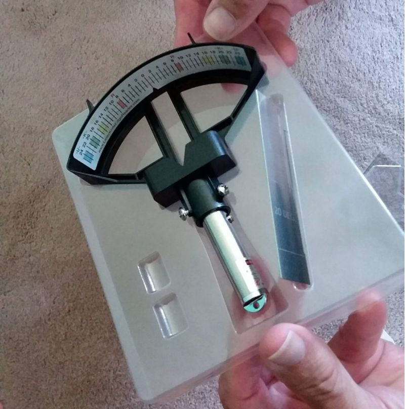 Afilador de Cuchillos LEONARDS WAY Lector Láser de Ángulo