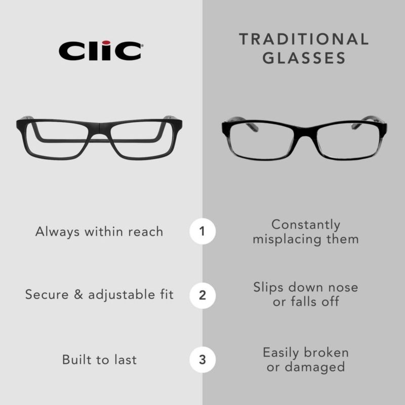Gafas de Lectura Clic Executive XL con Banda Rígida