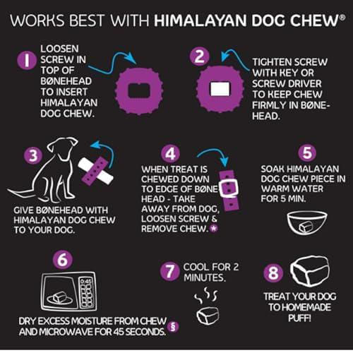 Soporte para Masticables de Perro – Juguete Grande Himalayan Dog Chew