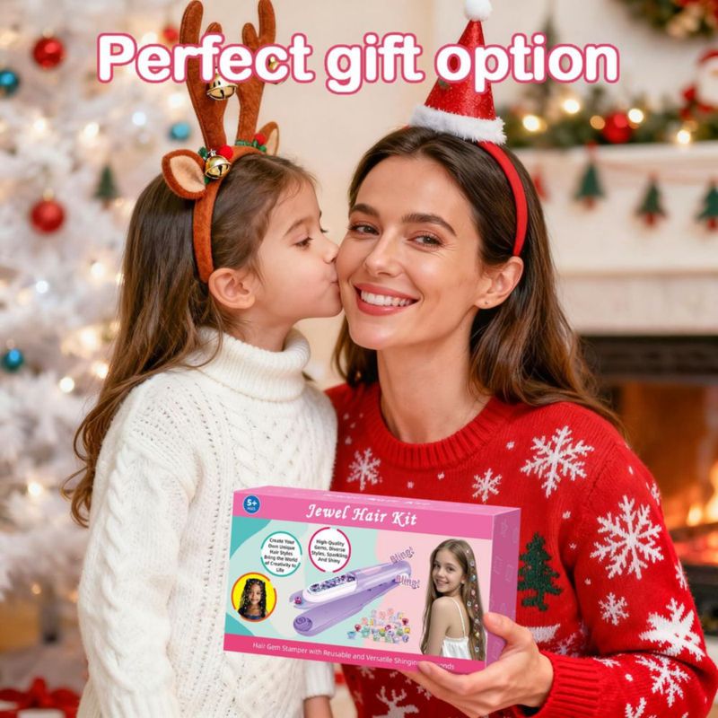 Coletero ADXVR - Kit de Gemas para el Cabello para Niñas