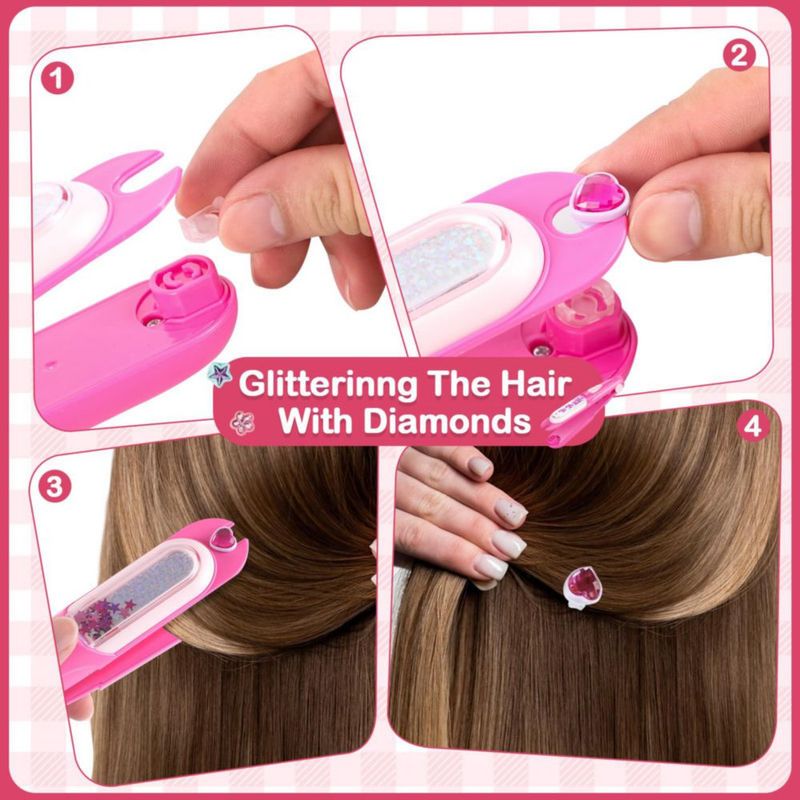 Coletero ADXVR - Kit de Gemas para el Cabello para Niñas
