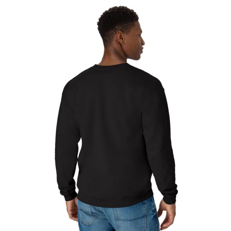 Sudadera Hanes 5XL Negra EcoSmart de Forro Polar