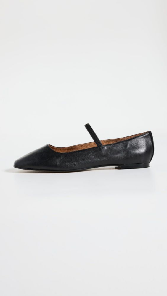Bailarinas Madewell Greta Negro Total Talla 7 US