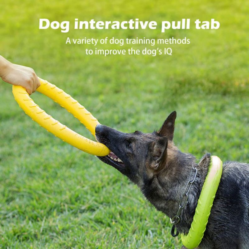 Juguete para perro DLDER disco volador de 30 cm para masticadores agresivos