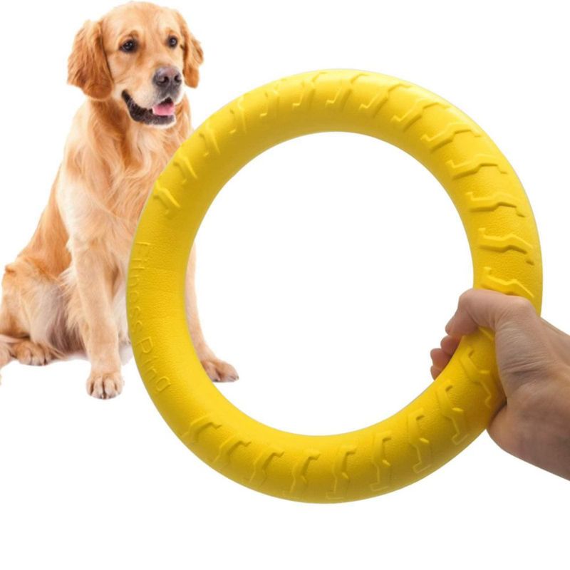 Juguete para perro DLDER disco volador de 30 cm para masticadores agresivos