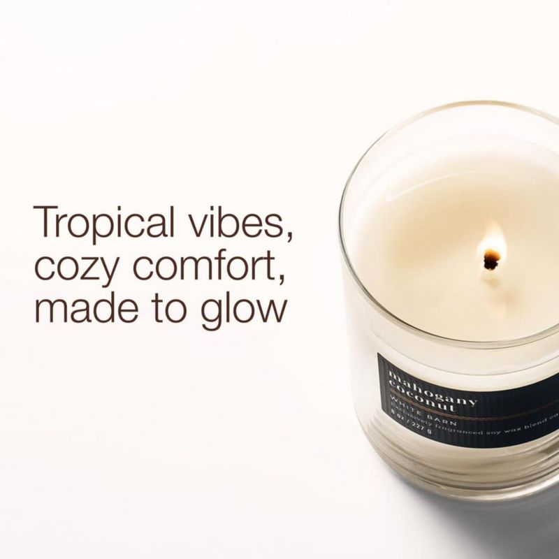 Velas Bath & Body Works Mahogany Coconut 227 g – Pack de 2
