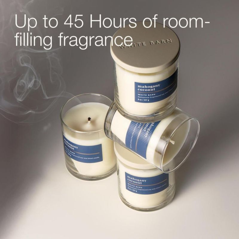 Velas Bath & Body Works Mahogany Coconut 227 g – Pack de 2