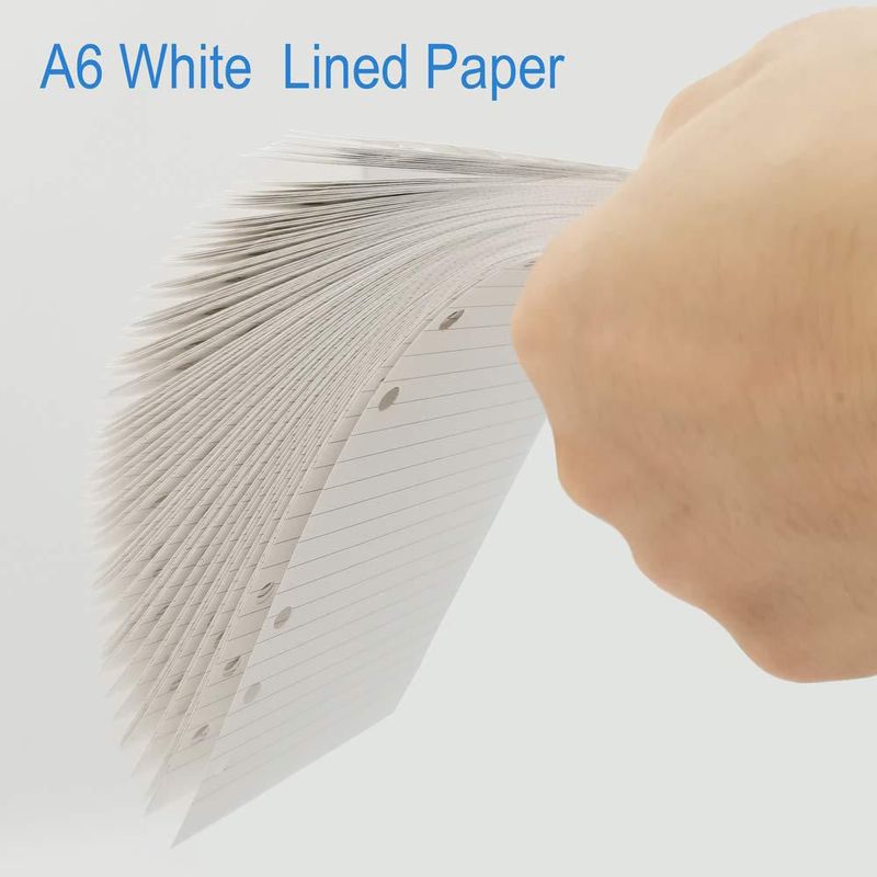 Papel rayado Nokingo A6 95 cm 200 hojas 100 gsm