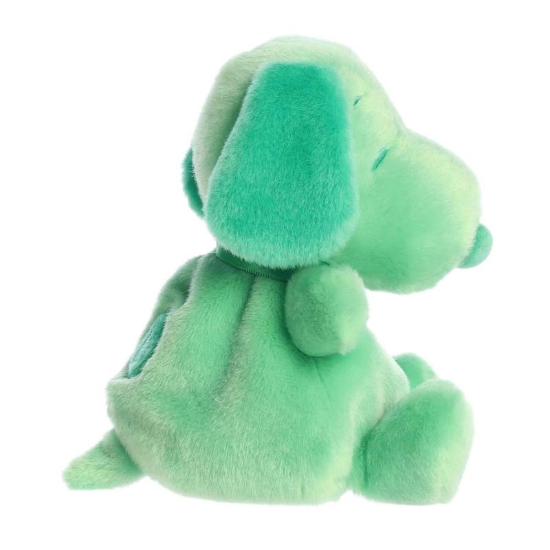Peluche Aurora Snoopy 13 cm Verde – Colección Palm Pals