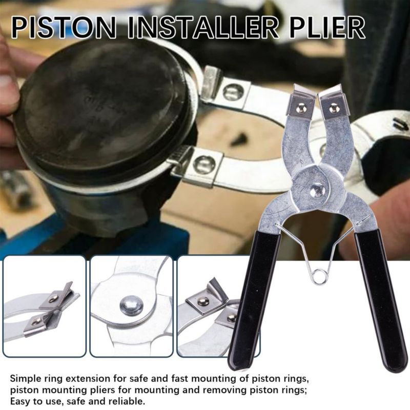 Kit de Herramientas para Anillos de Pistón MWMNUN 53‑175 mm (Compresor y Alicates)
