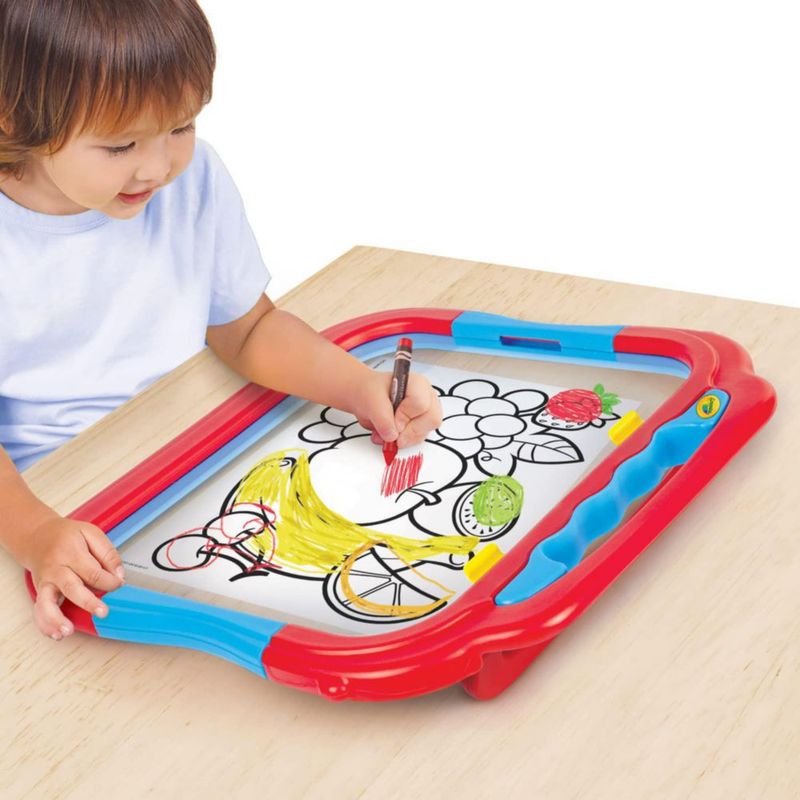 Caballete de Arte Crayola Transparente para Interior y Exterior Fácil de Limpiar